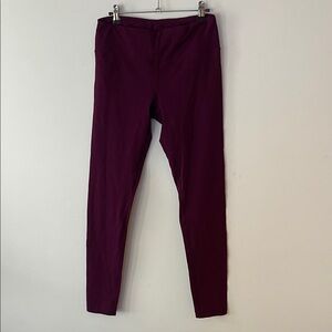 90 Degree By Reflex Maroon Leggings